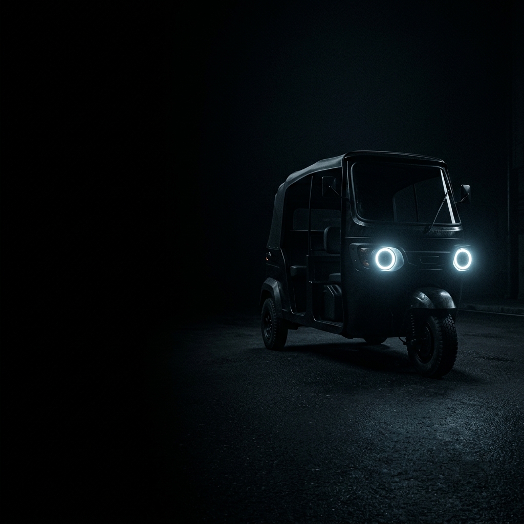 Saffire EV futuristic 3-wheeler