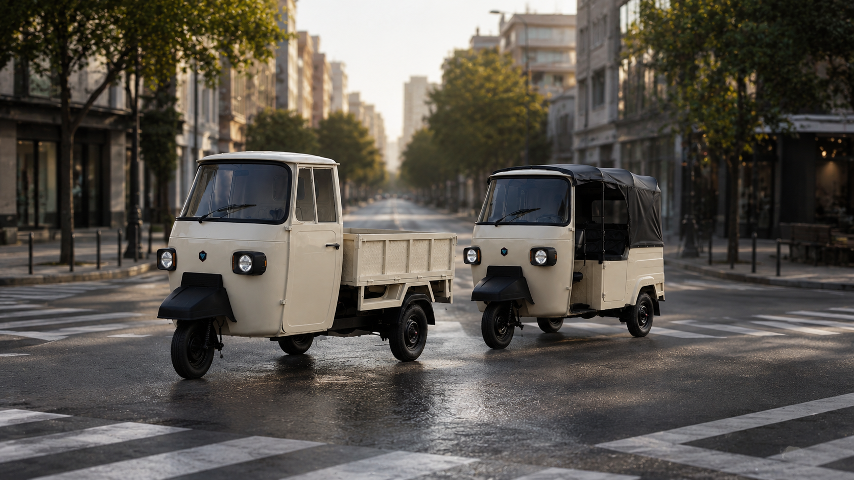 Current Three-Wheelers