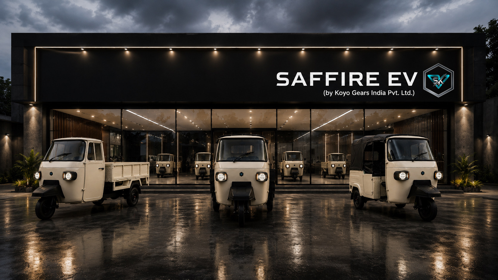 Saffire EV Showroom